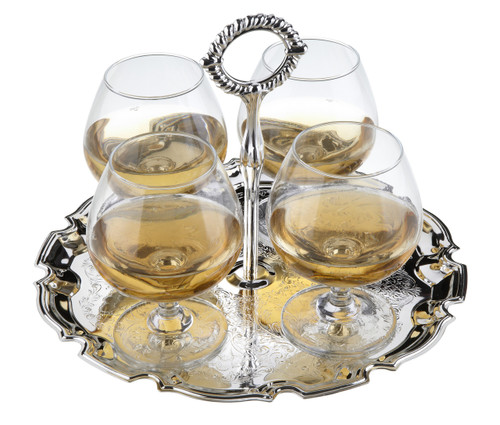 4 Pce Brandy Set
