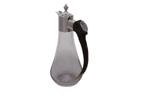 Horn Handle Claret Jug