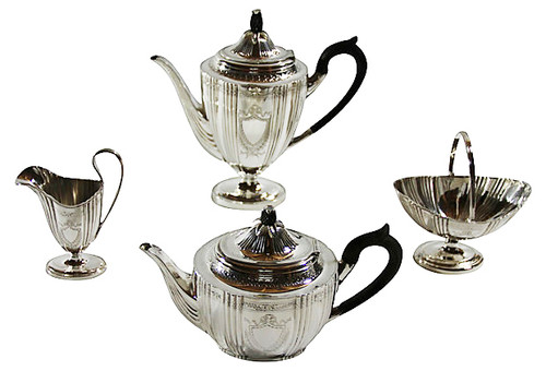 English Tea & Coffee Set, C.1870