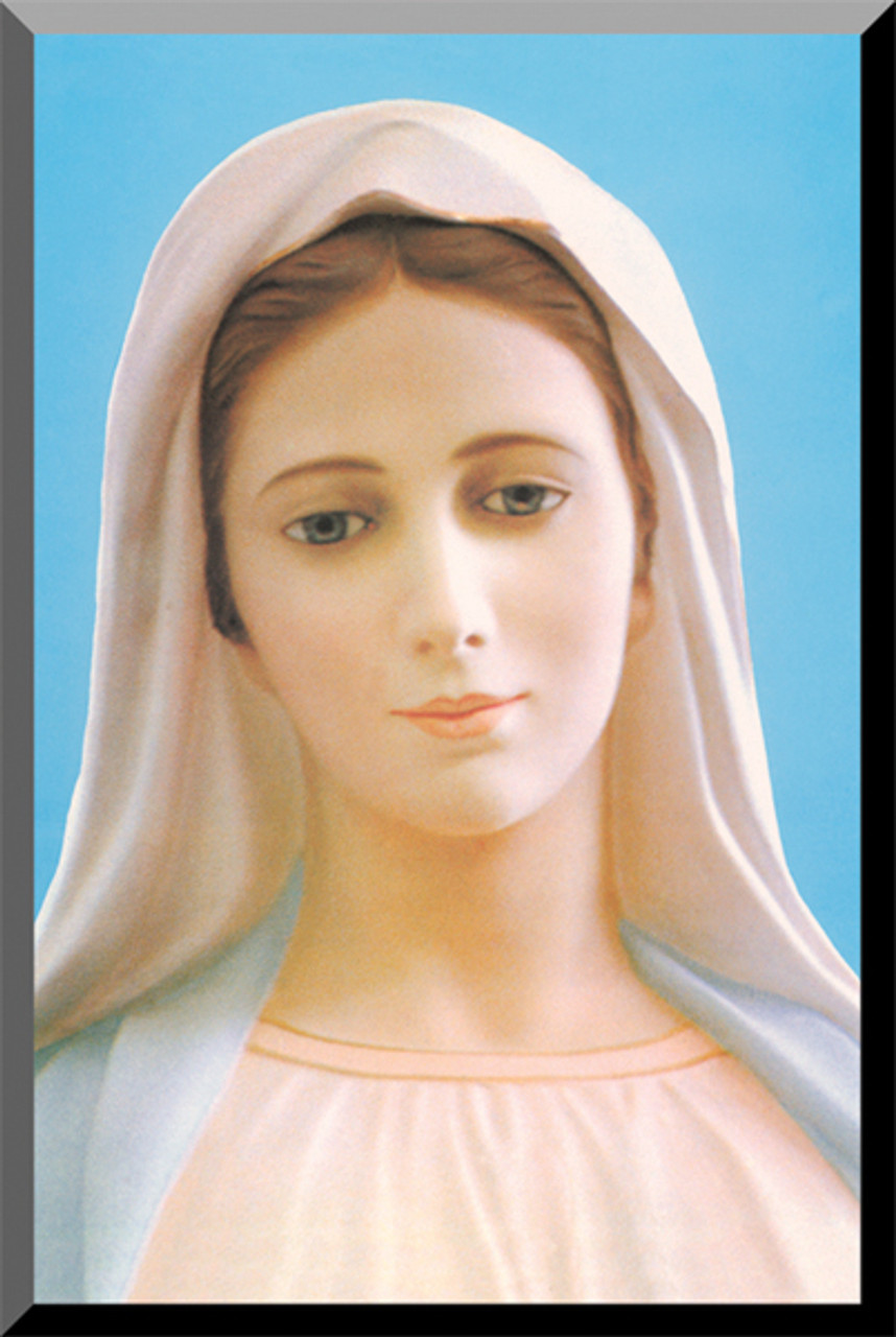 Our Lady of Medjugorje Wall Plaque - Catholic to the Max - Online Catholic Store