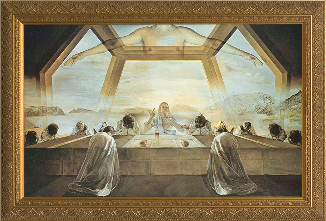 Last Supper by Salvador Dali Framed Art Catholic to the Max Online Catholic Store Last Supper by Salvador Dali Framed Art Catholic to the Max Online Catholic Store