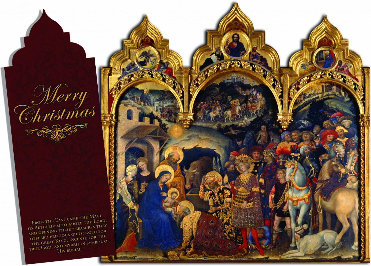 trifold christmas photo cards