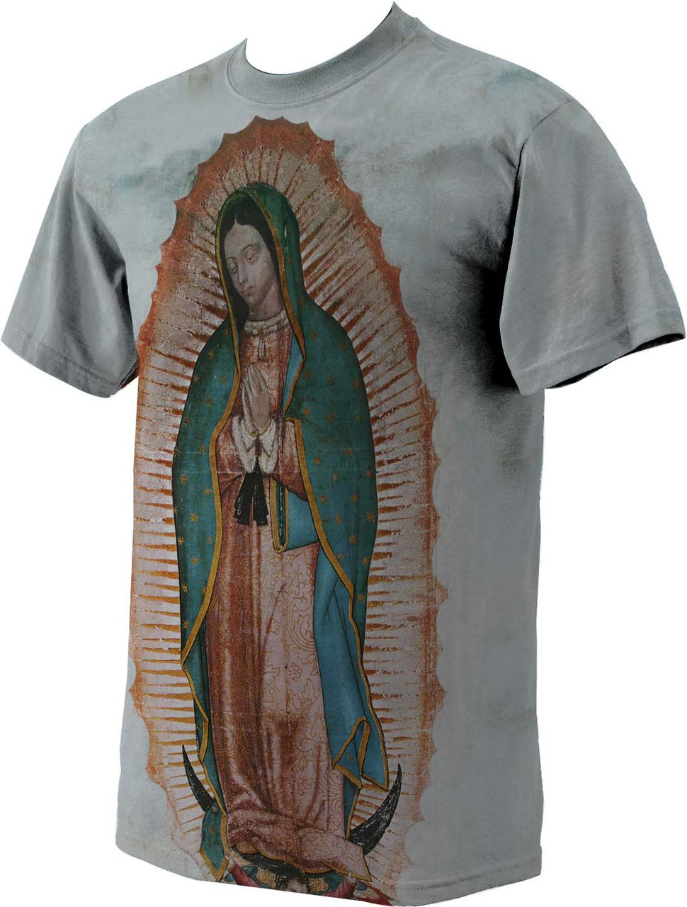Our Lady of Guadalupe Full Color T-Shirt - Catholic to the Max - Online ...