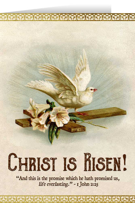 Christ Is Risen Easter Season Greeting Card