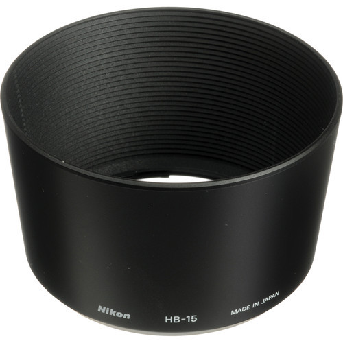 Nikon HB-15 Lens Hood (Bayonet) for 70-300mm f/4.0-5.6 D-AF Lens (Replacement) Nikon HB-15 Lens Hood (Bayonet) for 70-300mm f/4.0-5.6 D-AF Lens (Replacement)