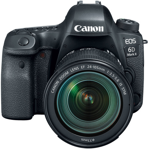 Canon EOS 6D Mark II DSLR Camera with 24-105mm f/3.5-5.6 STM Lens Canon EOS 6D Mark II DSLR Camera with 24-105mm f/3.5-5.6 STM Lens