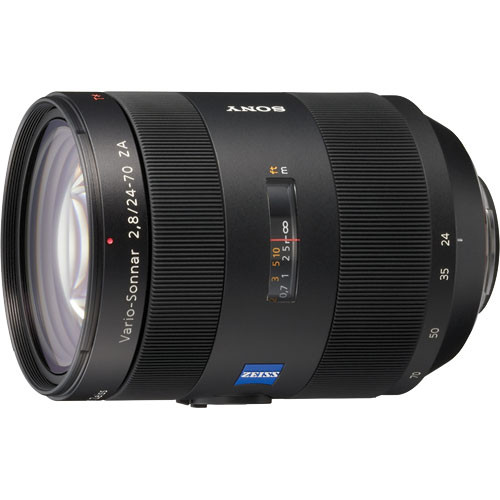 Sony 24 - 70mm f/2.8 Vario-Sonnar ZA Digital SLR 0.25x Zoom Lens with Super Sonic Wave Motor Sony 24 - 70mm f/2.8 Vario-Sonnar ZA Digital SLR 0.25x Zoom Lens with Super Sonic Wave Motor