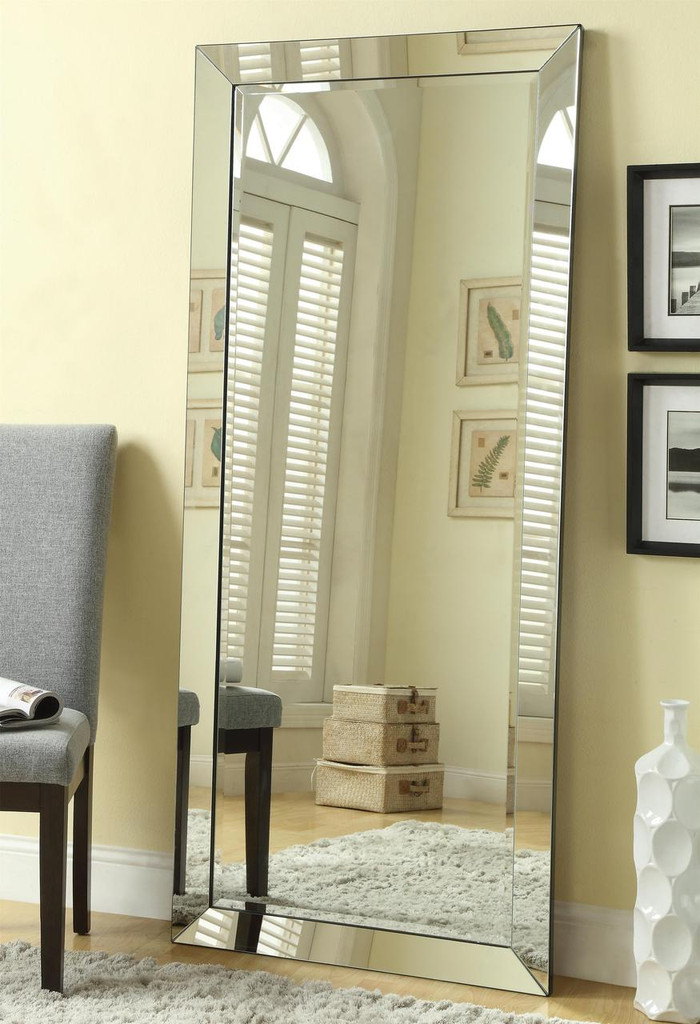 Contemporary Floor Mirror - Miami Direct Furniture