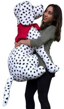 American Made Giant Stuffed Dalmatian 36 Inch Soft Big Plush Fire Dog American Made Giant Stuffed Dalmatian 36 Inch Soft Big Plush Fire Dog