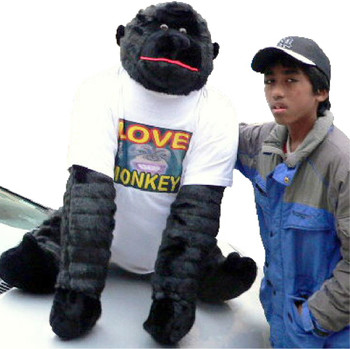 American Made Giant Stuffed Love Monkey Gorilla 50 Inches LOVE MONKEY SPANK HERE American Made Giant Stuffed Love Monkey Gorilla 50 Inches LOVE MONKEY SPANK HERE