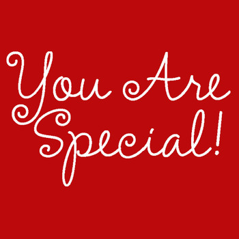It's FREE to ADD this T-Shirt Design -YOU ARE SPECIAL - We'll Dress-Up your Stuffed Animal in this T-Shirt It's FREE to ADD this T-Shirt Design -YOU ARE SPECIAL - We'll Dress-Up your Stuffed Animal in this T-Shirt