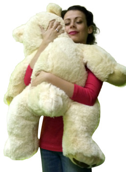 Big Soft Teddy Bear 36 Inches Soft White Teddybear Big Soft Teddy Bear 36 Inches Soft White Teddybear