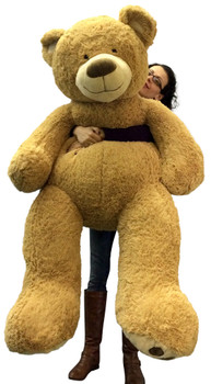 5 Foot Very Big Smiling Teddy Bear Soft with Bigfoot Paws, Giant Stuffed Animal Bear 5 Foot Very Big Smiling Teddy Bear Soft with Bigfoot Paws, Giant Stuffed Animal Bear