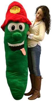 Get Out of a Pickle with this Giant Stuffed Pickle 66 Inch Huge Five and a Half Feet Tall Get Out of a Pickle with this Giant Stuffed Pickle 66 Inch Huge Five and a Half Feet Tall