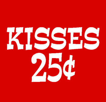 It's FREE to ADD this T-Shirt Design KISSES 25 CENTS and We'll Dress-Up your Stuffed Animal in this T-Shirt It's FREE to ADD this T-Shirt Design KISSES 25 CENTS and We'll Dress-Up your Stuffed Animal in this T-Shirt