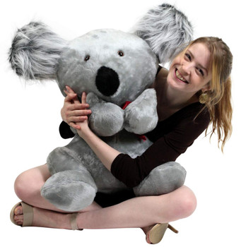 American Made Large Stuffed Koala Bear 26 inches Soft Big Plush Animal Made in the USA American Made Large Stuffed Koala Bear 26 inches Soft Big Plush Animal Made in the USA