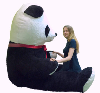 Giant 8 Foot Stuffed Panda Bear Soft 96 Inch Teddybear Made in USA Giant 8 Foot Stuffed Panda Bear Soft 96 Inch Teddybear Made in USA