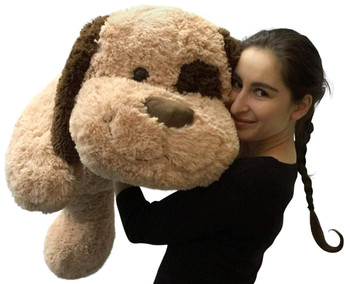 Giant Stuffed Dog 36 Inch Big Plush Soft Brown Oversized Stuffed Animal Giant Stuffed Dog 36 Inch Big Plush Soft Brown Oversized Stuffed Animal