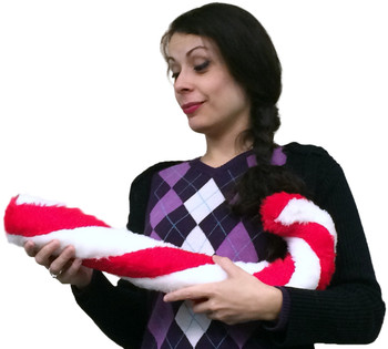 Big Plush Christmas Candy Cane Big Plush Christmas Candy Cane