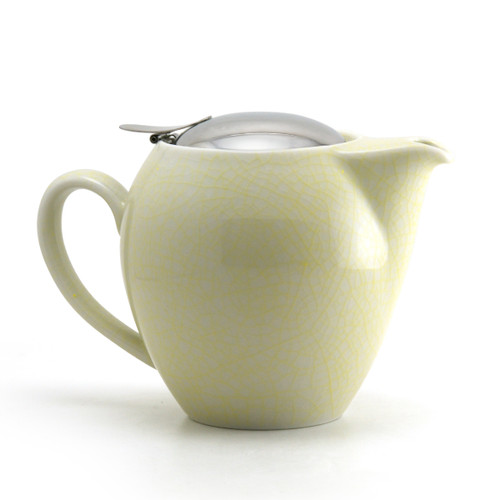 Yellow Artisan Crackle Universal Teapot 580ml Yellow Artisan Crackle Universal Teapot 580ml