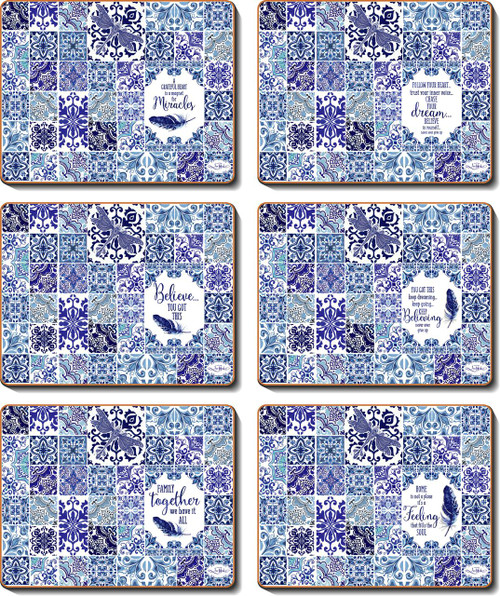 Vintage Blues Placemats Vintage Blues Placemats