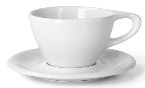 Lino Latte Small 8 oz Cup & Saucer Lino Latte Small 8 oz Cup & Saucer