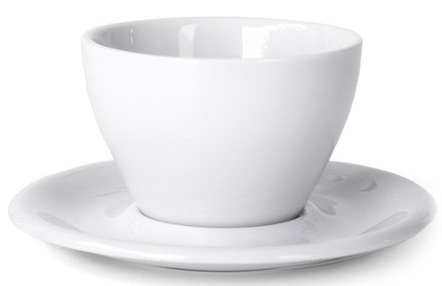 Meno Latte Small 8 oz Cup & Saucer Meno Latte Small 8 oz Cup & Saucer