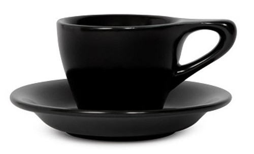 Lino Black Espresso 3oz Cup & Saucer Lino Black Espresso 3oz Cup & Saucer