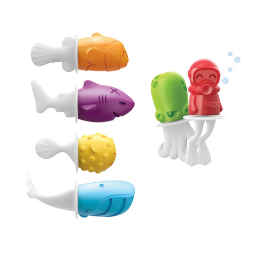 Sea Pop Moulds (6 Moulds) Sea Pop Moulds (6 Moulds)