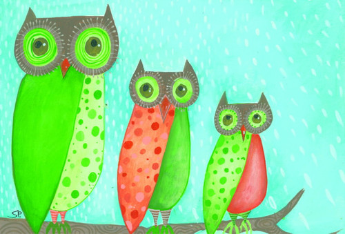 Owls PP Mat Owls PP Mat