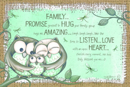 Mint Owl PP Mat Mint Owl PP Mat