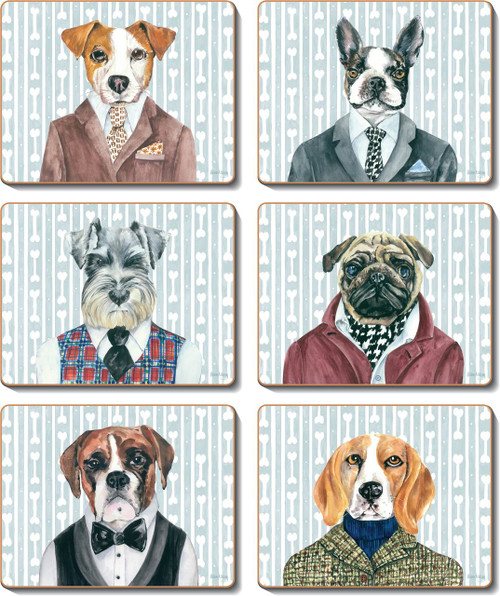 Dogs Dinner Coasters Dogs Dinner Coasters