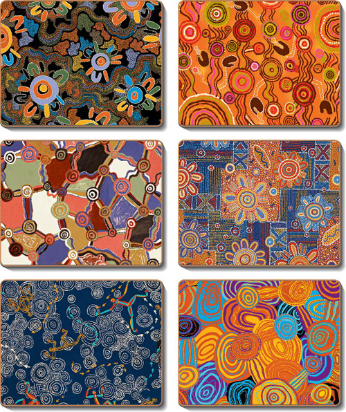 Desert Tracks Coasters Desert Tracks Coasters