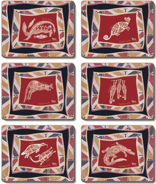 Land & Sea Animals Coasters Land & Sea Animals Coasters