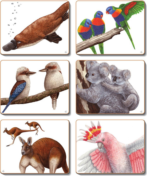 Aussie Animals Placemats Aussie Animals Placemats