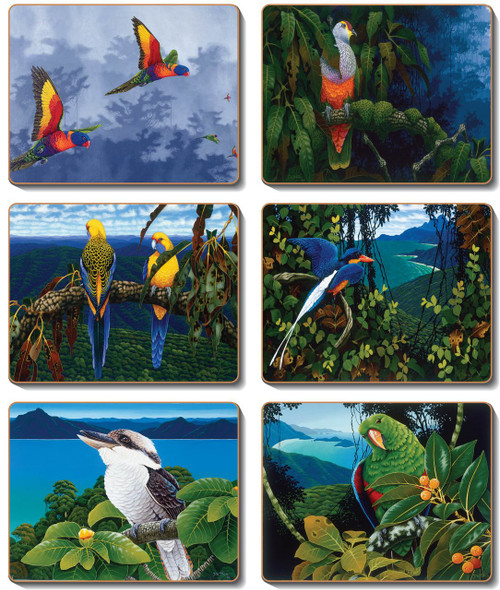 Australian Birds Placemats Australian Birds Placemats