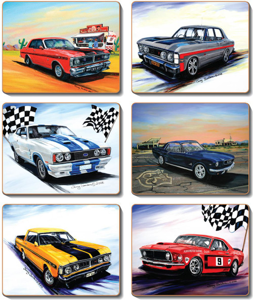 Muscle Cars Placemats Muscle Cars Placemats