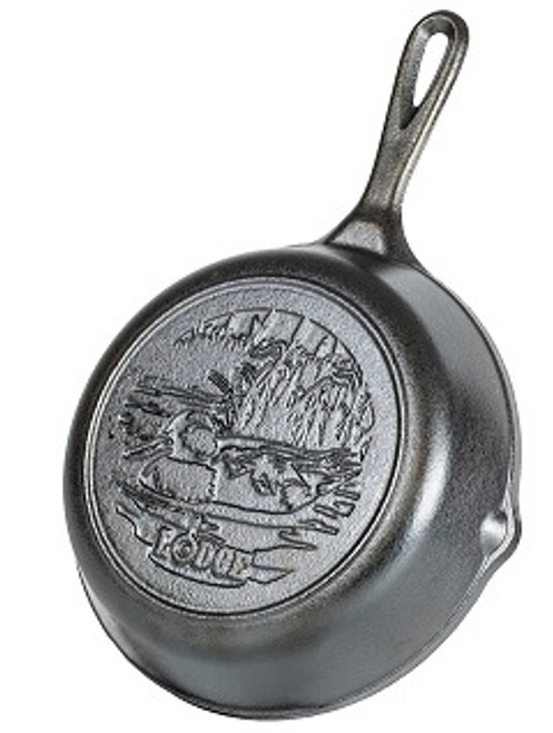 8" Duck Wildlife Stamped Cast Iron Skillet 8" Duck Wildlife Stamped Cast Iron Skillet