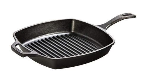 10.5" Fish Wildlife Stamped Cast Iron Square Skillet 10.5" Fish Wildlife Stamped Cast Iron Square Skillet