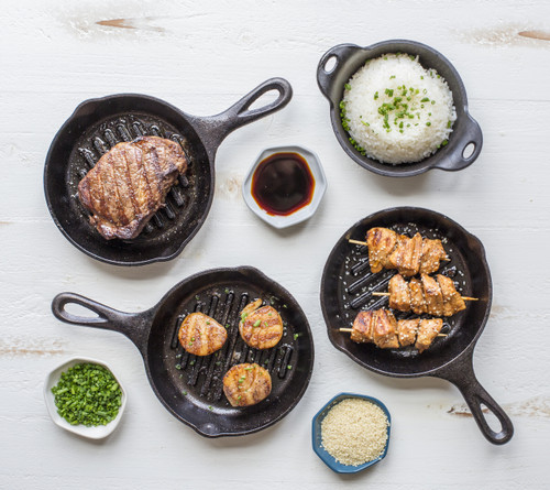 6.5 Inch Cast Iron Grill Pan 6.5 Inch Cast Iron Grill Pan