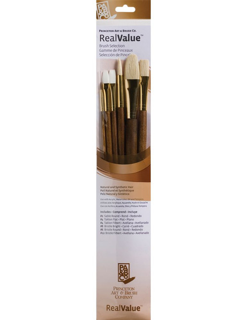 Real Value Long Handle Brush Sets
6 Brush Combination Set for All Mediums Real Value Long Handle Brush Sets
6 Brush Combination Set for All Mediums