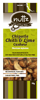Chipotle Chilli & Lime Cashew 90g