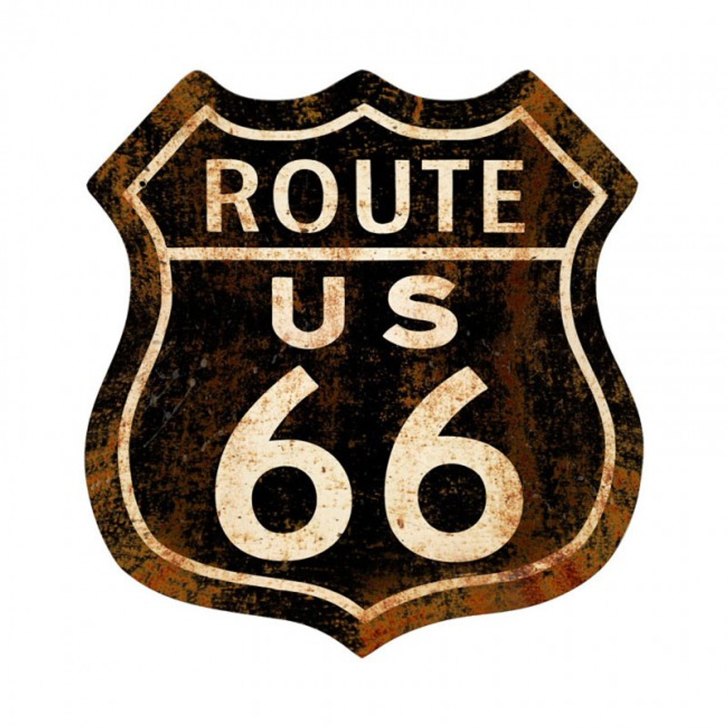 route-66-rusty-metal-sign-28-x-28-inches