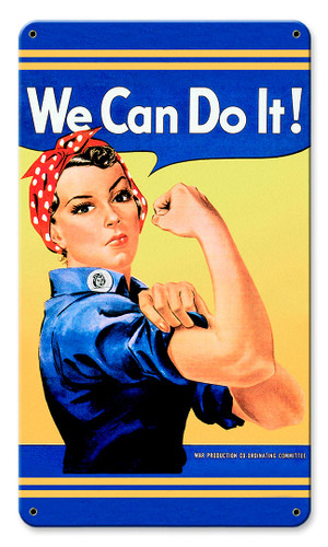 Rosie Metal Sign 14 x 8 Inches