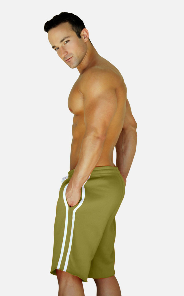 Jack Adams Raw Gym Short - Olive