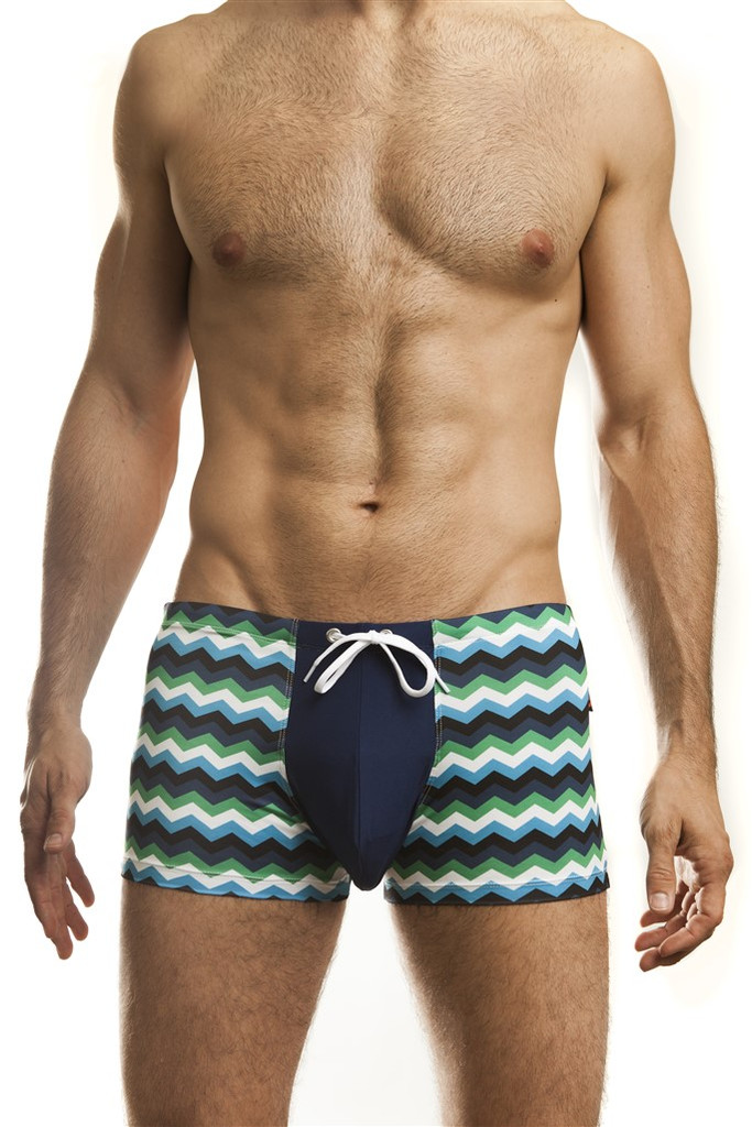 Jack Adams USA Wave Swim Boxer Racer