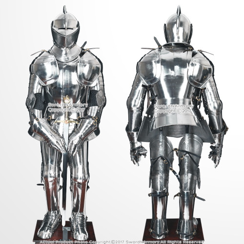 Sir Lancelot Wearable Medieval Knight Full Suit of Armor ...