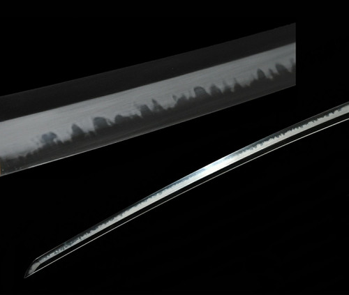 Ryujin Customized Sword DH T10 Steel Choji Hamon Handmade Samurai Katana Sword 27.5" Blade No Bohi Ryujin Customized Sword DH T10 Steel Choji Hamon Handmade Samurai Katana Sword 27.5" Blade No Bohi