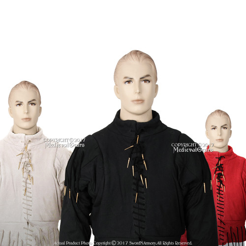 15 Century Medieval Arming Doublet Jacket Functional Gambeson LARP WMA 15 Century Medieval Arming Doublet Jacket Functional Gambeson LARP WMA