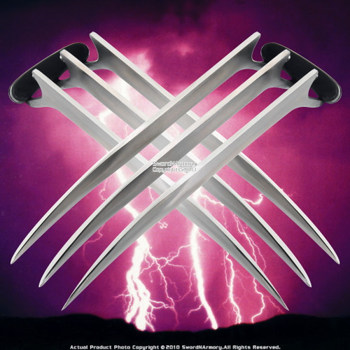 Set of 2 11" Wolverine Claw Fantasy Dagger Unsharpened Edge Set of 2 11" Wolverine Claw Fantasy Dagger Unsharpened Edge